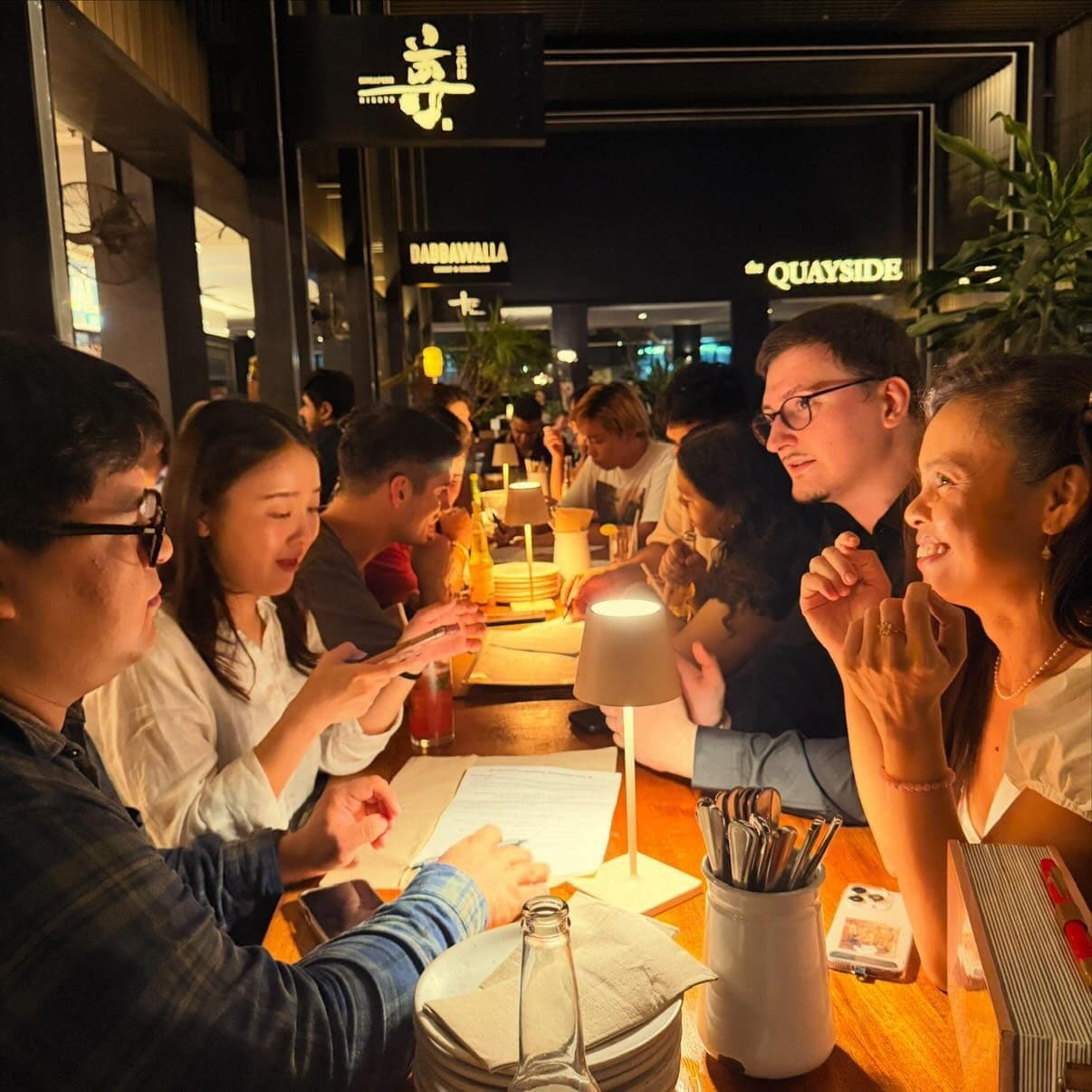 A live event hosted by Chloe with Nexapod in Singapore
